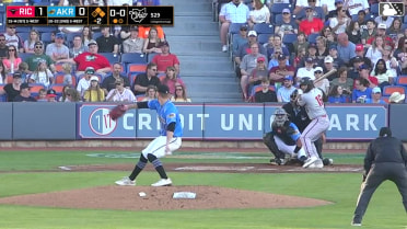 Jack Payton lines into a double play, third baseman Alex Mooney to second baseman Christian Knapczyk. Sabin Ceballos out at 2nd.