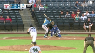 Jansel Luis homers (16) on a fly ball to center field. Cristofer Torin scores.