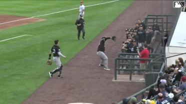 Anthony Rizzo's back-handed catch