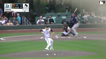 Michael Stefanic doubles (14) on a line drive to right fielder Bryce Teodosio. Jack Winkler scores. Drew Swift scores. Michael Stefanic to 3rd. Michael Stefanic advances to 3rd, on a fielding error by right fielder Bryce Teodosio.