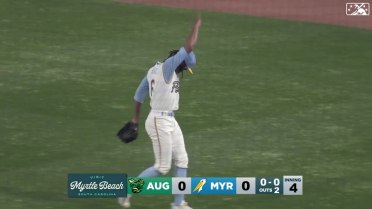 Michael Arias strikes out eight in four innings