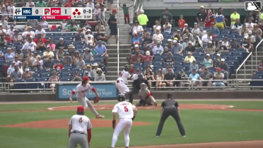 Riley Maddox In play, run(s) to Matt Fraizer