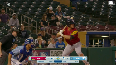 Max Anderson singles on a line drive to center fielder John Rave. Paul DeJong scores.