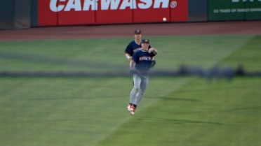 Max Clark's fantastic diving grab