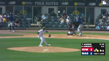 Tyson Hardin Swinging Strike to Scott Kingery