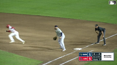 Stripers challenged (pitch result), call on the field was overturned: Jay Allen II called out on strikes. Carlos Jorge steals (10) 2nd base.