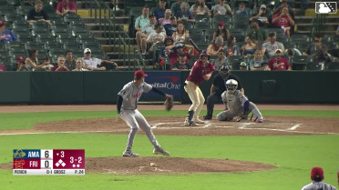 Rafe Perich hits a grand slam (1) to right center field. Paxton Kling scores. Max Wagner scores. Arturo Disla scores.