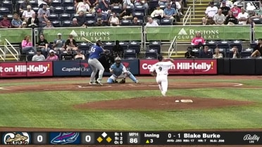 Blake Burke grounds out, second baseman Payton Green to first baseman Jay Beshears. Dylan O'Rae scores. Jesús Made to 2nd.