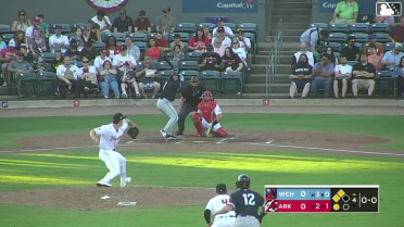 Garrett Spain singles on a line drive to right fielder Lazaro Montes. Hendry Mendez scores. Billy Amick scores.