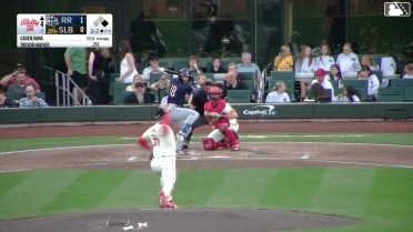 Caden Dana In play, run(s) to Trevor Hauver
