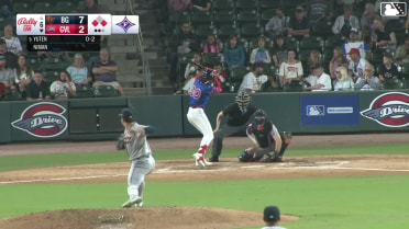 Natanael Yuten singles on a ground ball to right fielder Connor Hujsak. Mason White scores. Ronny Hernandez to 2nd.