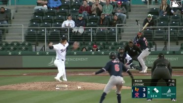 Michael Stefanic singles on a ground ball to right fielder Brennen Davis. Drew Swift scores. Joshua Kuroda-Grauer to 2nd. Fielding error by right fielder Brennen Davis.