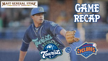 Six-Run First Inning Propels Tourists over Cyclones