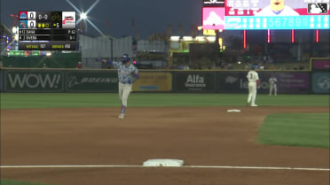 Josh Rivera's solo home run