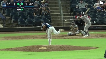 Max Holy singles on a ground ball to right fielder Cameron Leary. Tyler Whitaker scores. Hector Salas to 3rd.