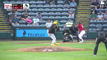 Matt King strikes out swinging and Ivan Brethowr was picked off 1st, catcher Thayron Liranzo to first baseman Andrew Jenkins to catcher Thayron Liranzo.