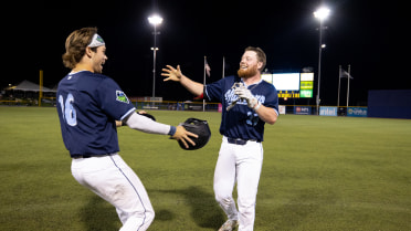 Base on Balls Wins it All in Extras as Hops Win 5-4