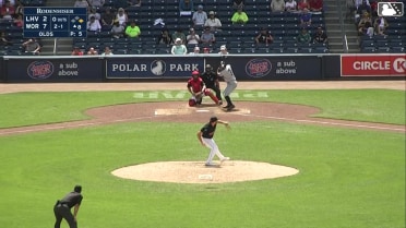 Tommy Pham homers (6) on a fly ball to left center field. Felix Reyes scores.
