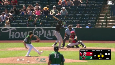 Rodney Green Jr. singles on a line drive to right fielder Kole Myers. Pedro Pineda scores. Ben Newton to 3rd.