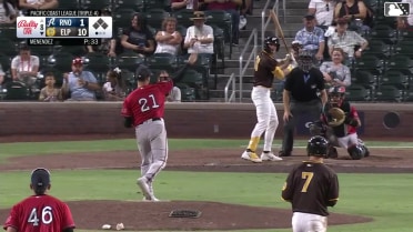 Nick Schnell doubles (10) on a sharp line drive to right fielder Kristian Robinson. Bryce Johnson scores. Mason McCoy scores. Carlos Rodríguez to 3rd.