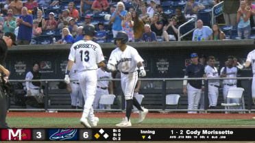 Cody Morissette hits for the cycle