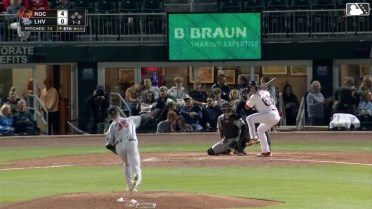 Tyler Stuart's sixth strikeout