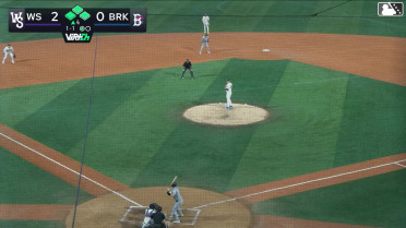 Calvin Harris singles on a line drive to right fielder JT Benson. Jeral Perez scores. Wes Kath to 3rd. Ely Brown to 2nd.