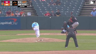 Sabin Ceballos singles on a fly ball to left fielder Frederick Bencosme. Trevor Cohen scores. Dayson Croes to 2nd.