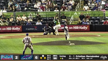 Erian Rodriguez In play, run(s) to Cristian Hernández