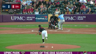 Aaron Parker homers (16) on a fly ball to center field.