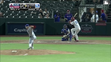 Thomas Saggese strikes out swinging, catcher Tatem Levins to shortstop Carson Williams. Joshua Báez out at 1st. Thomas Saggese out on batter interference.