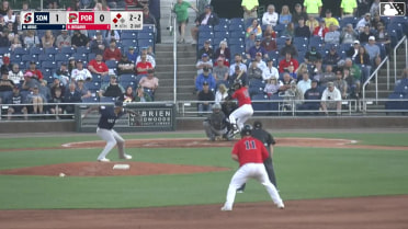 Ronald Rosario triples (1) on a fly ball to right fielder DJ Gladney. Romy Gonzalez scores. Brooks Brannon scores.