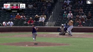 Nick Solak homers (1) on a fly ball to right center field.