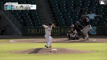 Deyvison De Los Santos homers (5) on a fly ball to right field.