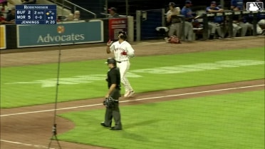 Jhostynxon Garcia's two-run home run