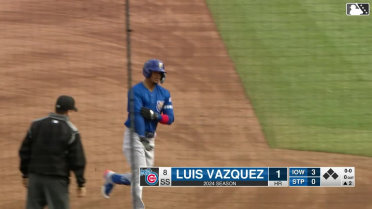 Luis Vazquez's solo homer