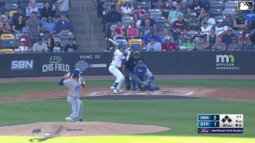 Cody Morissette homers (2) on a fly ball to right center field.
