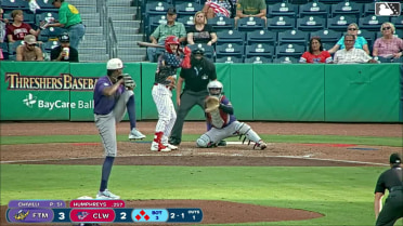 Hendry Chivilli In play, run(s) to Nathan Humphreys