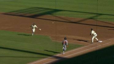 Dylan O'Rae's glove flip