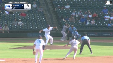 Joey Mancini In play, run(s) to Gavin Logan