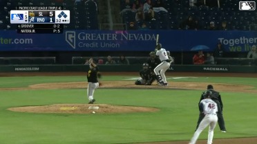 Samy Natera Jr. In play, run(s) to LuJames Groover