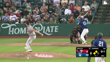 Eduardo Guerrero singles on a line drive to right fielder Devin Taylor. Kole Myers scores. Nico Perez scores.