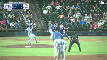 Alejandro Nuñez singles on a ground ball to right fielder Chris Newell. Will Bush scores. Tyler Whitaker to 2nd.