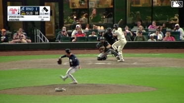 Spencer Giesting In play, run(s) to Kyren Paris