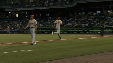 Joshua Báez's three-run home run