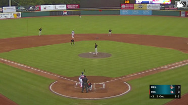 Pablo Guerrero strikes out swinging.