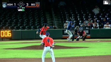 Anthony Huezo homers (2) on a fly ball to center field.