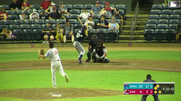 Connor Scott homers (11) on a fly ball to right field. Spencer Nivens scores. Daniel Vazquez scores.