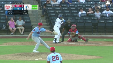  Dodgers No. 3 prospect Zyhir Hope's 17th homer