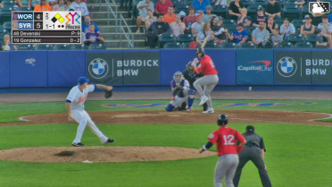 Romy Gonzalez homers (1) on a fly ball to left center field. Isiah Kiner-Falefa scores. Trevor Story scores.